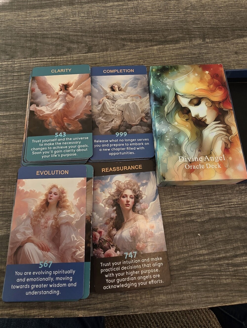 Divine Angels Oracle 40 Card Deck - Angel Numbers